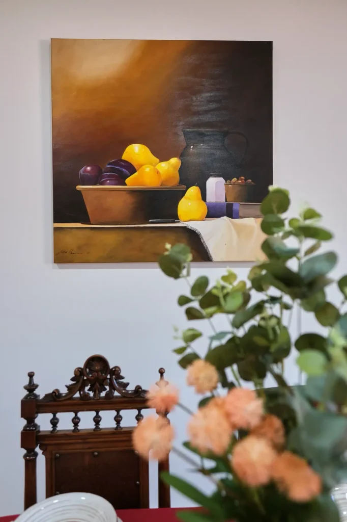 alojamento-local-santo-tirso-casa das visitas-cozinha-piscina-jardim